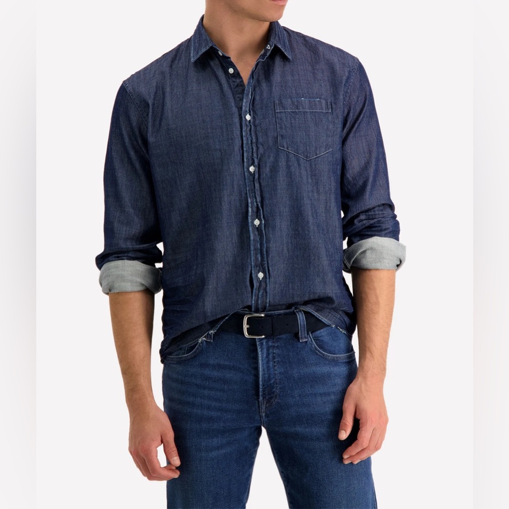 Frank & Eileen Men’s Luke Button-Up Denim Shirt